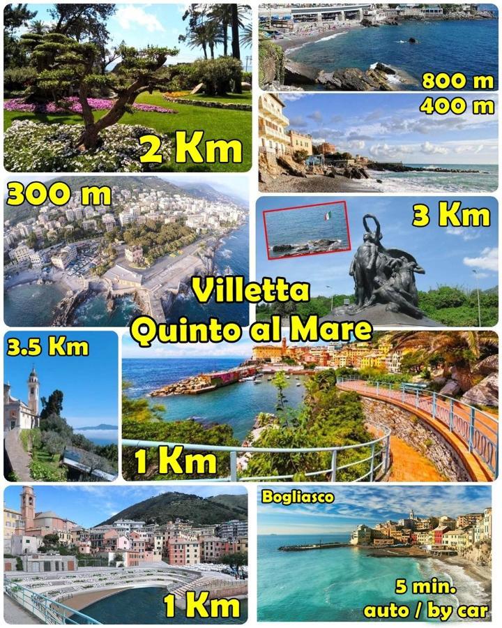 Villetta Quinto Al Mare - 2 Minutes From The Beach Genoa Luaran gambar